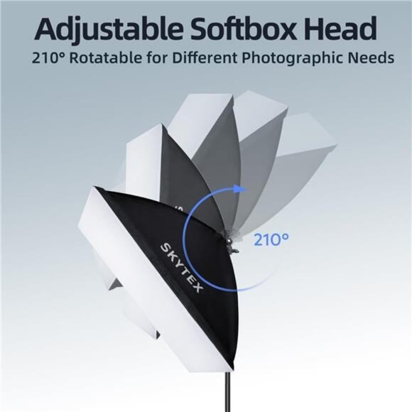 Skytex Softbox Lighting Kit(2Pack), 20x28in Soft Box - Picture 6 of 7